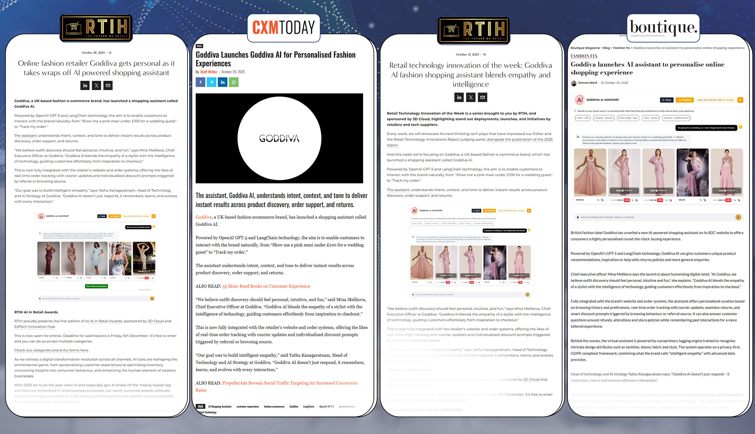 Press coverage montage